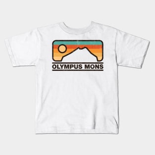 Olympus Mons - Mars Vintage v2 Kids T-Shirt